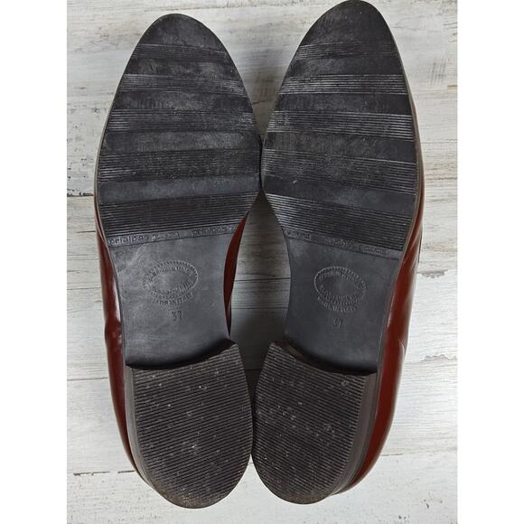 CABLE & CO. Brown "1901 Fine Shoes" Women's Vintage/Retro US 6.5-7/EU37 Loafers - Picture 6 of 10